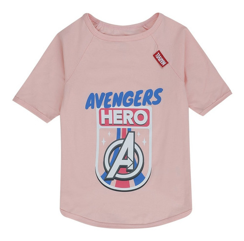 Camiseta Para Mascota Marvel Capitana América L