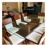 Mesa E Cadeiras Para Sala De Jantar De 8 Lugares