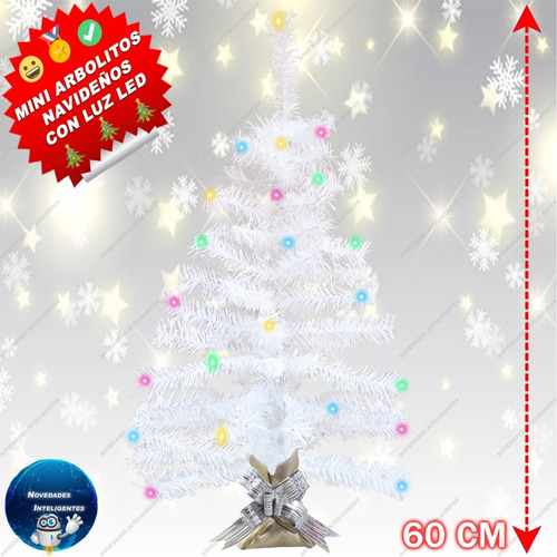 Arbolitos Navideños Mini 60 Cm Con Adornos Varios Modelos*/-