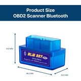 Escáner Obd2 Bluetooth  Escáner De Coche Compatible Con Ios