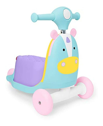 Juguete Para Niños 3 En 1 Con Diseño De Unicornio.