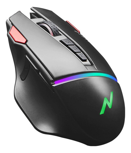 Mouse Gamer Noga Usb Con Rgb Led 12000 Dpi St-333