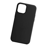 Capinha Capa Fina Preta Premium P/ iPhone 12 Mini  Tela 5,4 