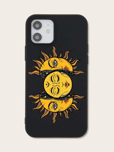 Funda Para iPhone Con Diseño Sol Del Tarot