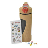 Termo Botella Vaso De Agua Infantil Niños Con Stickers 700ml