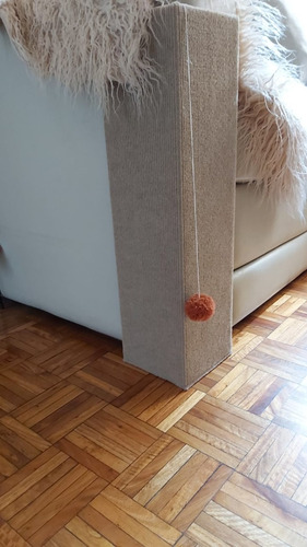Rascador Esquinero - Para Gatos - Ideal Para Sillón Y Pared.