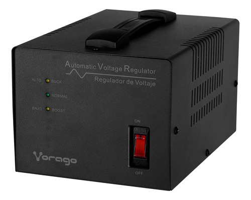 Vorago Avr-400 Regulador Automatico De Voltaje 175 Joules 4 Contactos Supresor De Picos 1800 W