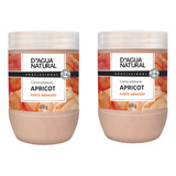 Kit 2 Und Creme Esfoliante Apricot Forte 650g Dagua Natural