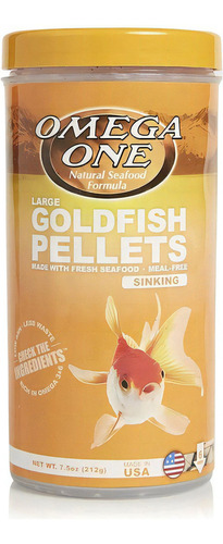 Goldfish Pellets 212gr Gránulos Grandes - g a $146