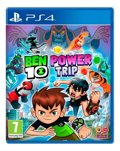 Jogo Ps4 Ben 10 Power Trip Midia Fisico