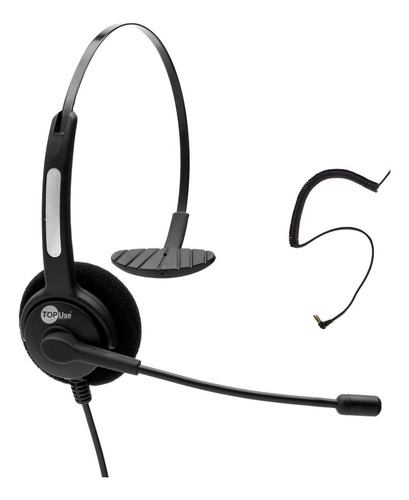 Headset P2 P/ Celular  C/ Cancelador De Ruído Mod. Htu-300