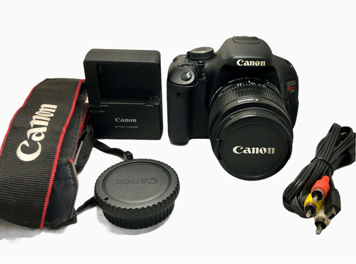 Camera Canon T3i C 18-55mm Seminova 13 Mil Cliques 