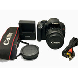 Camera Canon T3i C 18-55mm Seminova 13 Mil Cliques 