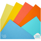Kit Papel Color Plus Verão 180g A3 60 Folhas
