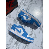 Jordan 1 Low Unc Azules Talla 22.5