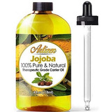 Aceite De Jojoba 100% Puro (enorme Botella De 4 Oz) Aceite D