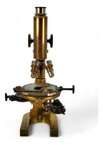 Microscopio Antiguo Bausch And Lomb