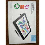 Tableta Digitalizadora Wacom One Dtc-133w0a Black Y White