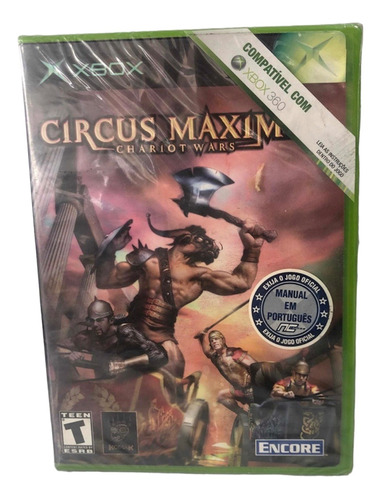 Jogo Circus Maximus Xbox Clássico Original Novo Lacrado