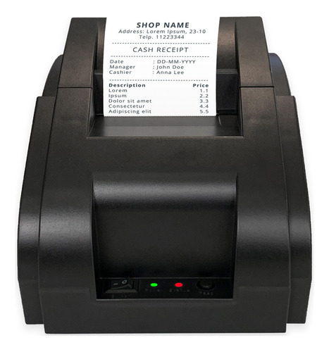 Impresora Termica Ps58us Usb 58mm Ideal Factura Electronica