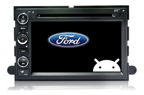 Android 9.0 Dvd Gps Ford Mustang Lobo Explorer Edge Radio Hd