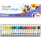 Pinturas Acuarelas Profesionales 18 Colores Pentel