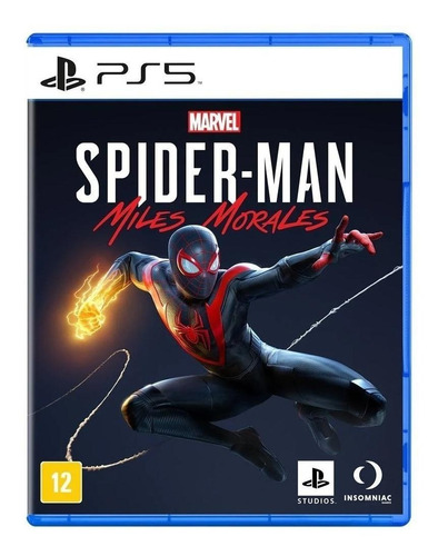 Jogo Spider-man Miles Morales Português Br Mídia Física Ps5