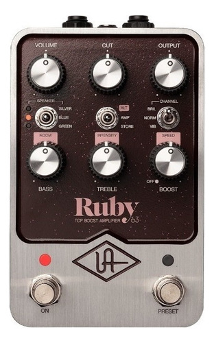 Pedal Uad Ruby Universal Audio