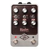 Pedal Ruby '63 Top Boost Amplifier (universal Audio)