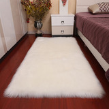 Sofá Fluffy Area Rugs, Suave, Suelo Peludo, Blanco, 60 X 12