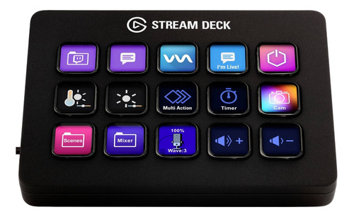 Stream Deck Mk.2 Elgato 15 Botones Lcd Personalizables