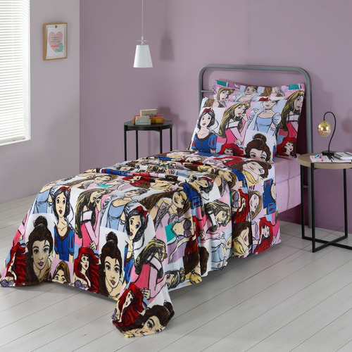 Cobertor Manta Flannel Casal 1,80x2,20 Personagens Disney 