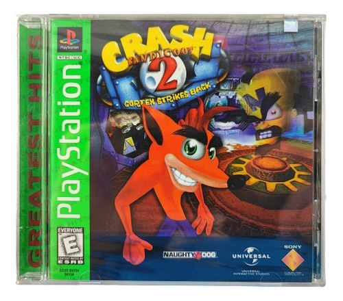 Crash Bandicoot 2 Cortex Strikes Back Playstation 1 Ps1