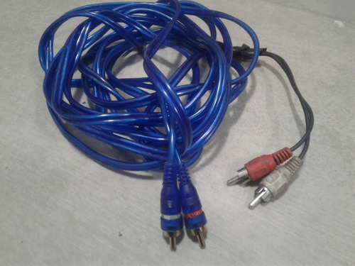 Cable 2 Rca A 2 Rca 4,80 Metros Audio Y Video Usado