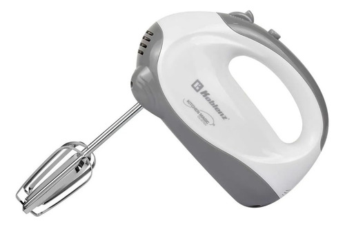 Batidora Manual Koblenz Bmkm-150 Pb, 5 Velocidades, Bco-gris Color Blanco/gris Frecuencia 60 Hz