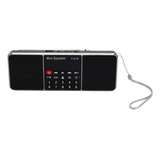 Mini Radio Fm Y-618, Altavoz Estéreo Dual Digital De 3 W, Au