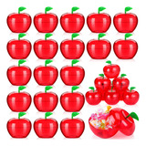 Lallisa 50 Recipientes De Plastico Para Manzanas, Para San V