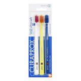 Trio Curaprox Com 3 Escovas Cores Ultra Macia