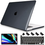 Protector Color Negro Compatible Con Macbook Pro 13 Pulgadas