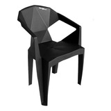 Kit 6 Cadeiras Diamante Poltronas Modelo Moderno Reforçada