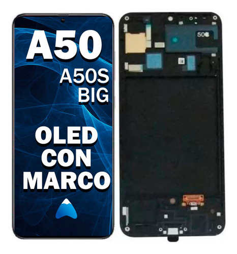 Pantalla Modulo Display Para Samsung A50 A50s Oled C/marco