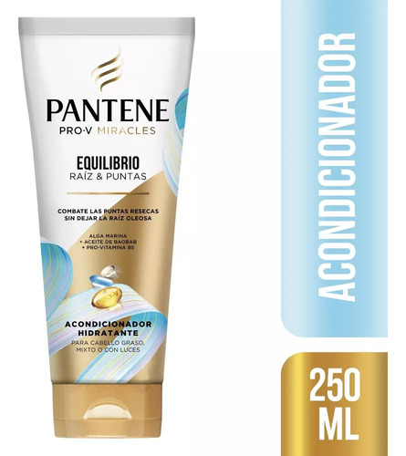 Pantene Acondicionador Hidratante Miracles Equilibrio 250ml