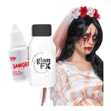 Goma Látex Prevulcanizado + Sangre Falsa Fx Cosplay Disfraz