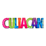 Culiacán Sinaloa Iman Refrigerador Souvenir Recuerdos Letras