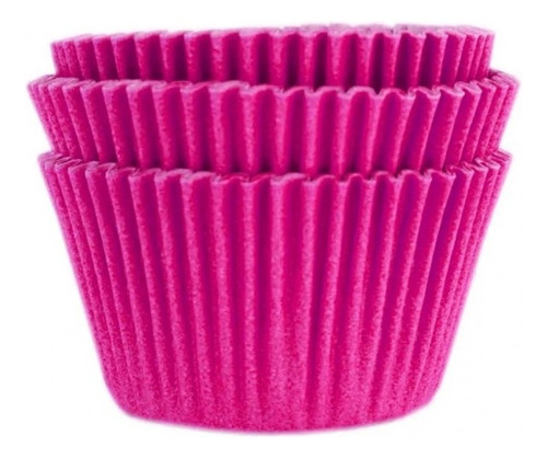 Forminhas Forma Para Mini Cupcake Bolo C/ 135 Unidades Pink