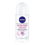 Desodorante Antitranspirante Nivea® Aclarado, Roll On, 50g