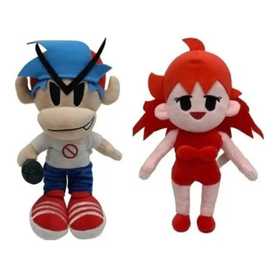 2pcs Muñeca De Felpa De Viernes Por La Noche Funkin Novia .