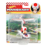 Hot Wheels Mario Kart Toad P Wing + Plane Glider