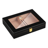 Estuche Para Cigarros Humidor, 10 A 18 Accesorios, Caja De A