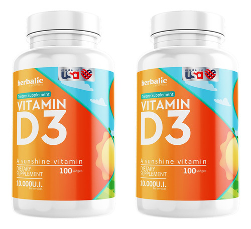 Promo 2 Vitamina D3 Americana - Unidad a $700